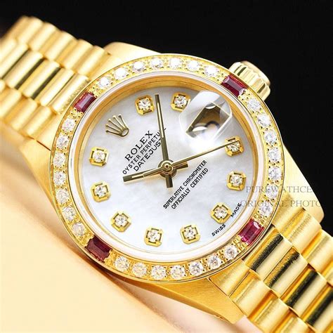 rolex diamant uhr damen|rolex gold gießerei.